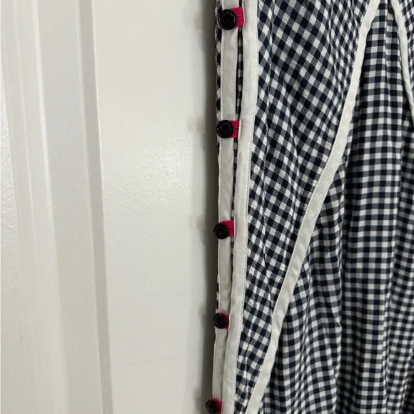rag & bone Navy and White Checkered Dress size S - Picture 2 of 4